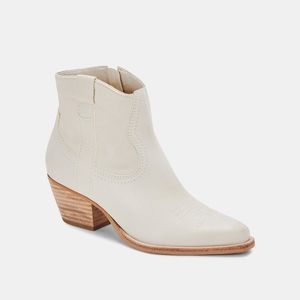 Dolce Vita Silma Booties Ivory